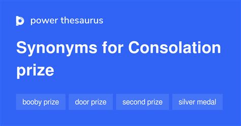 prize synonym|consolation prize synonym.